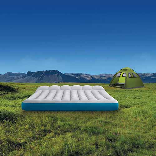 خرید تشک بادی دونفره اینتکس camping mat عرض 127